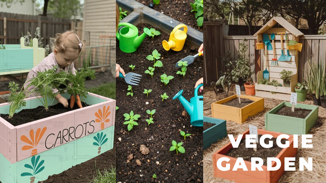 EXTERIOR -veggie garden